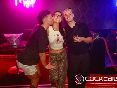 A professional photo of guests enjoying themselves at Cocktails Nightclub from our gallery.