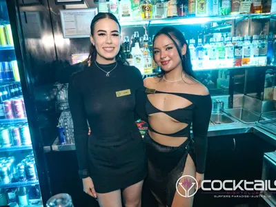 A professional photo of guests enjoying themselves at Cocktails Nightclub from our gallery.