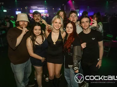 A professional photo of guests enjoying themselves at Cocktails Nightclub from our gallery.