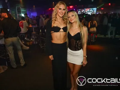 A professional photo of guests enjoying themselves at Cocktails Nightclub from our gallery.