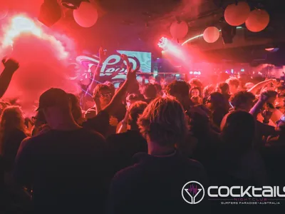 A professional photo of guests enjoying themselves at Cocktails Nightclub from our gallery.