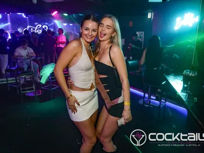 A professional photo of guests enjoying themselves at Cocktails Nightclub from our gallery.