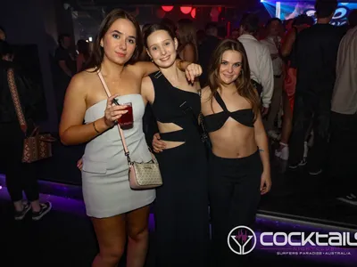 A professional photo of guests enjoying themselves at Cocktails Nightclub from our gallery.