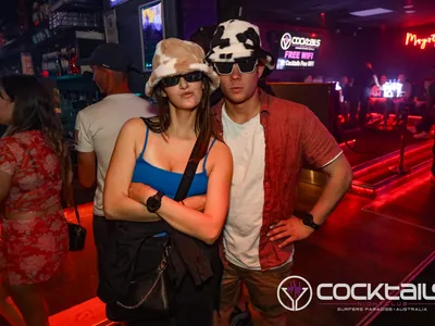 A professional photo of guests enjoying themselves at Cocktails Nightclub from our gallery.