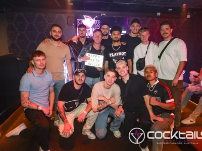 A professional photo of guests enjoying themselves at Cocktails Nightclub from our gallery.