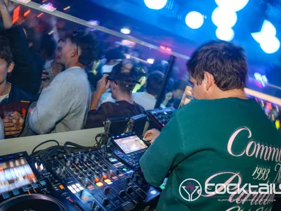 A professional photo of guests enjoying themselves at Cocktails Nightclub from our gallery.