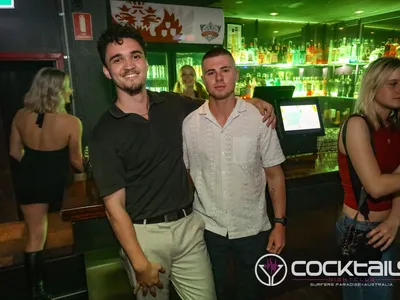 A professional photo of guests enjoying themselves at Cocktails Nightclub from our gallery.