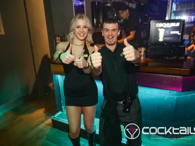 A professional photo of guests enjoying themselves at Cocktails Nightclub from our gallery.