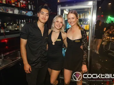 A professional photo of guests enjoying themselves at Cocktails Nightclub from our gallery.