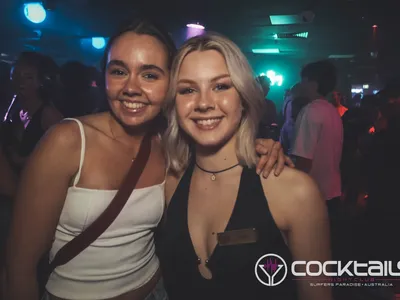 A professional photo of guests enjoying themselves at Cocktails Nightclub from our gallery.