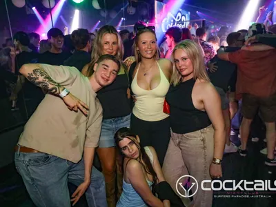 A professional photo of guests enjoying themselves at Cocktails Nightclub from our gallery.