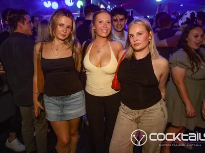 A professional photo of guests enjoying themselves at Cocktails Nightclub from our gallery.