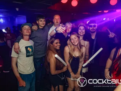 A professional photo of guests enjoying themselves at Cocktails Nightclub from our gallery.