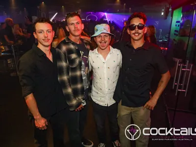 A professional photo of guests enjoying themselves at Cocktails Nightclub from our gallery.