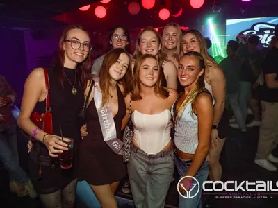 A professional photo of guests enjoying themselves at Cocktails Nightclub from our gallery.