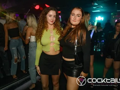 A professional photo of guests enjoying themselves at Cocktails Nightclub from our gallery.