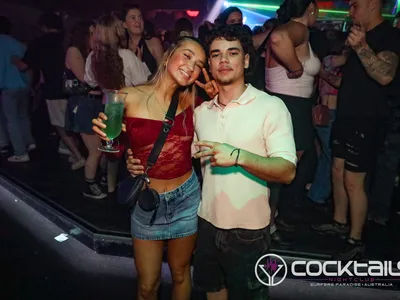 A professional photo of guests enjoying themselves at Cocktails Nightclub from our gallery.