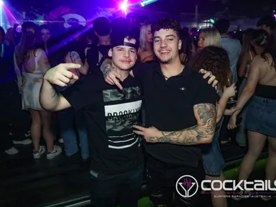 A professional photo of guests enjoying themselves at Cocktails Nightclub from our gallery.