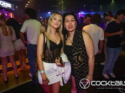 A professional photo of guests enjoying themselves at Cocktails Nightclub from our gallery.