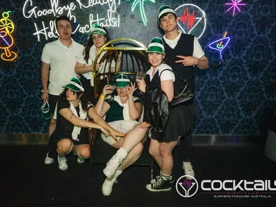 A professional photo of guests enjoying themselves at Cocktails Nightclub from our gallery.