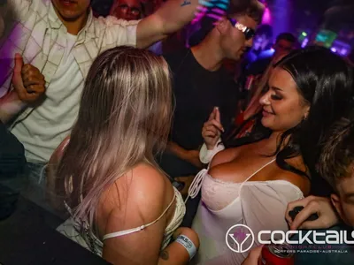 A professional photo of guests enjoying themselves at Cocktails Nightclub from our gallery.