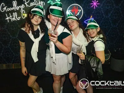 A professional photo of guests enjoying themselves at Cocktails Nightclub from our gallery.