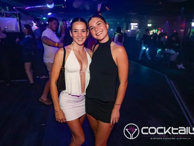 A professional photo of guests enjoying themselves at Cocktails Nightclub from our gallery.