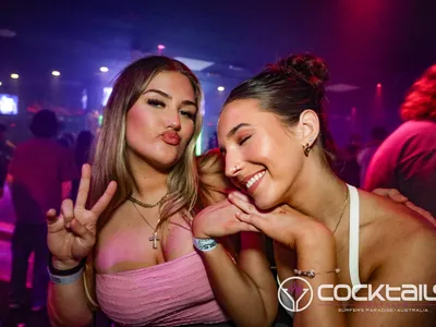 A professional photo of guests enjoying themselves at Cocktails Nightclub from our gallery.