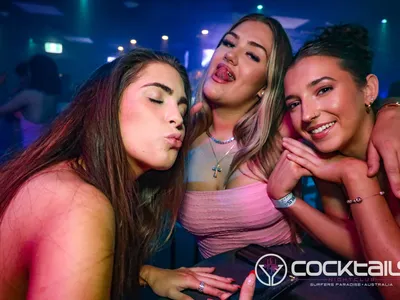 A professional photo of guests enjoying themselves at Cocktails Nightclub from our gallery.