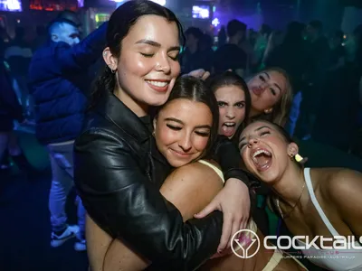 A professional photo of guests enjoying themselves at Cocktails Nightclub from our gallery.