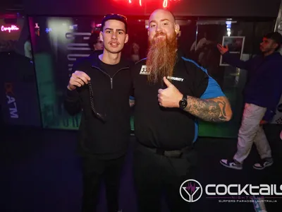 A professional photo of guests enjoying themselves at Cocktails Nightclub from our gallery.