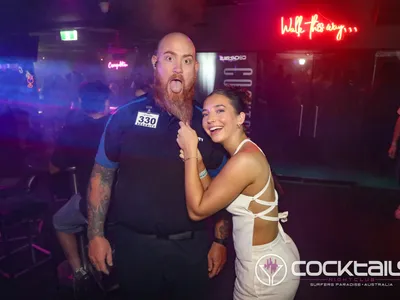 A professional photo of guests enjoying themselves at Cocktails Nightclub from our gallery.