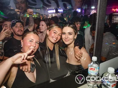 A professional photo of guests enjoying themselves at Cocktails Nightclub from our gallery.