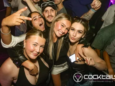 A professional photo of guests enjoying themselves at Cocktails Nightclub from our gallery.