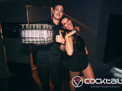 A professional photo of guests enjoying themselves at Cocktails Nightclub from our gallery.