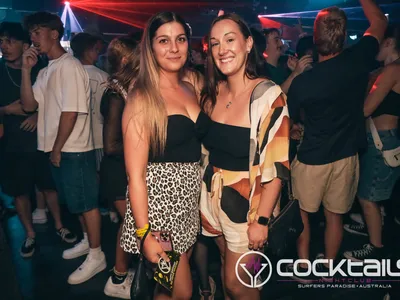 A professional photo of guests enjoying themselves at Cocktails Nightclub from our gallery.