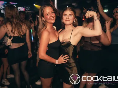 A professional photo of guests enjoying themselves at Cocktails Nightclub from our gallery.