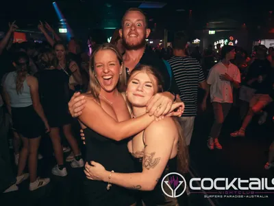 A professional photo of guests enjoying themselves at Cocktails Nightclub from our gallery.