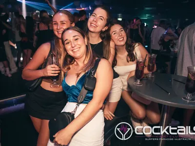 A professional photo of guests enjoying themselves at Cocktails Nightclub from our gallery.