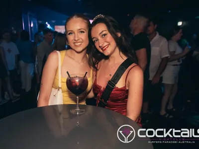 A professional photo of guests enjoying themselves at Cocktails Nightclub from our gallery.