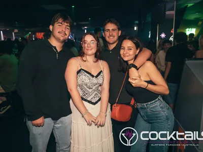 A professional photo of guests enjoying themselves at Cocktails Nightclub from our gallery.