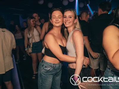 A professional photo of guests enjoying themselves at Cocktails Nightclub from our gallery.