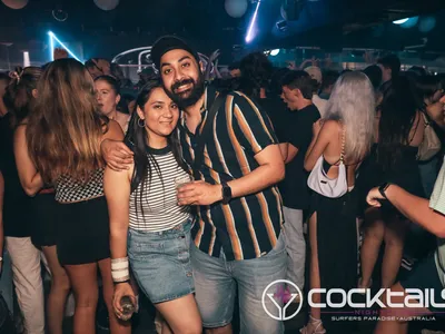 A professional photo of guests enjoying themselves at Cocktails Nightclub from our gallery.