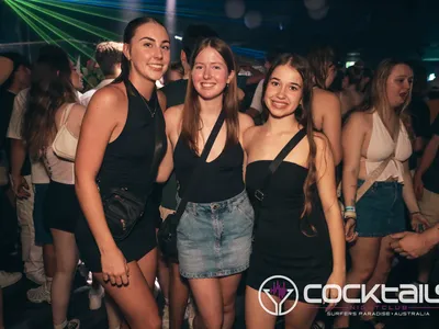 A professional photo of guests enjoying themselves at Cocktails Nightclub from our gallery.