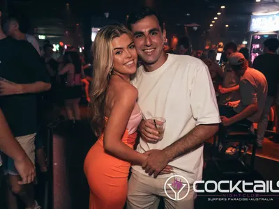 A professional photo of guests enjoying themselves at Cocktails Nightclub from our gallery.