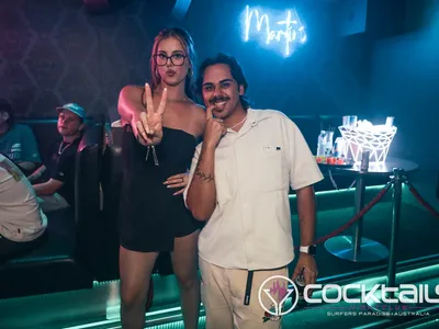 A professional photo of guests enjoying themselves at Cocktails Nightclub from our gallery.