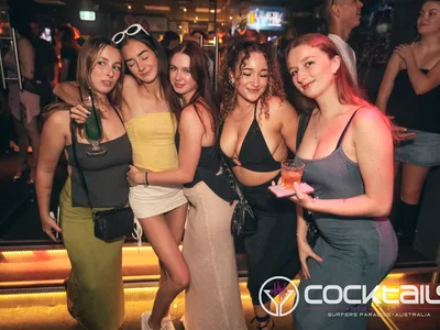 A professional photo of guests enjoying themselves at Cocktails Nightclub from our gallery.