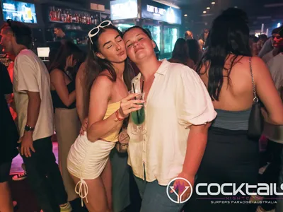 A professional photo of guests enjoying themselves at Cocktails Nightclub from our gallery.