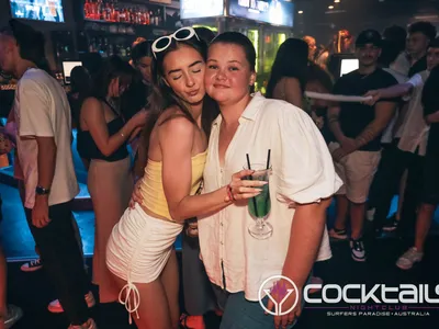 A professional photo of guests enjoying themselves at Cocktails Nightclub from our gallery.