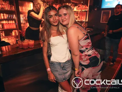 A professional photo of guests enjoying themselves at Cocktails Nightclub from our gallery.